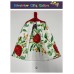 Crochet Top Hand Towel / Tea Towel - Waratah Crochet Top Hand Towel / Tea Towel - Waratah